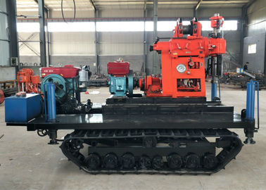 Crawler Mounted Engineering Drilling Rig Color Customized XY-1B Structure Compact