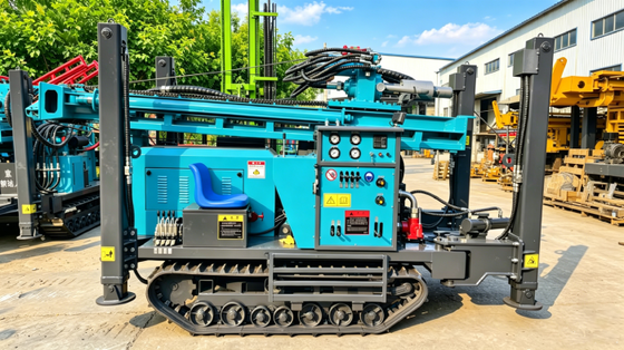 30° All-terrain Crawler Drilling Rig For Farm Irrigation & Drinking Water