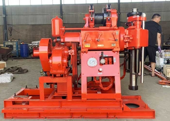 Hydraulic 130m Borehole Drilling Truck 75-90° Drilling Angle