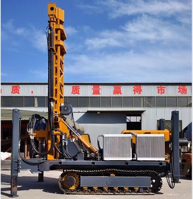 Large Hydraulic Pneumatic Drilling Rig With Reputable Diesel Engine