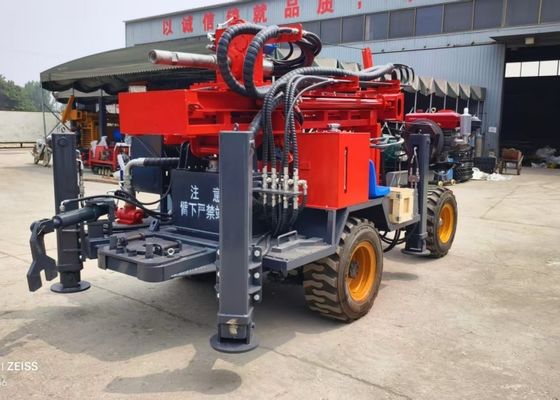 Diesel Engine Deep Water Well Drilling Machines For Farming Irrigation Boreholes