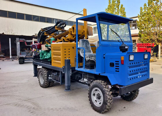 18T Lifting Force Heavy Duty Rock Drilling Rig  Suitable For Bedrock Drilling