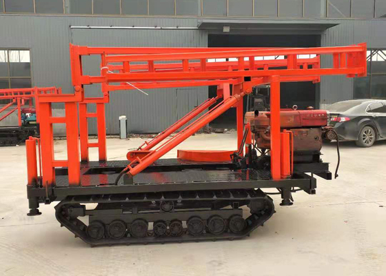 高度な掘削性能 8 輪ゴムクローラー フォールディングタワー付きの軌道の底車