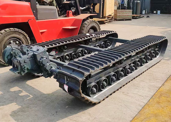 20トン容量ゴムクローラーシャーシ、ディーゼルエンジン搭載、移動式掘削機用
