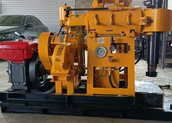 100mコアサンプルSPT土壌試験掘削機 18HPディーゼルエンジン