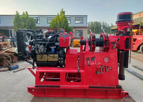 300m容量コアドリルリグ XY-2B 深洞採取