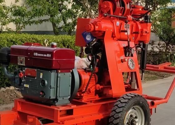 探査掘削リグ XY-1 土壌試験用 100m 深さ 42mm 棒直径