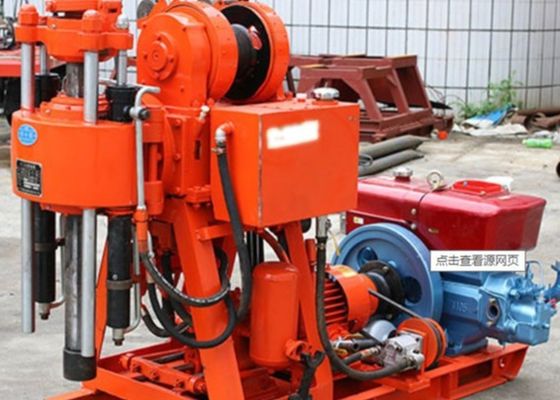 180m ポータブル水力クローラー 搭載ドリルリグ 水掘りや探査サンプル収集