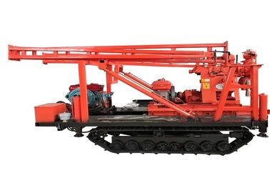 地下のダイヤモンドの中心のポータブルの井戸の掘削装置のドリルの深さ300mディーゼル/モーター力のタイプ
