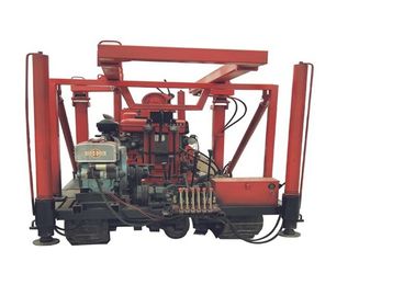 ST 300のドリル孔300mmが付いているトレーラーによって取付けられる井戸の掘削装置