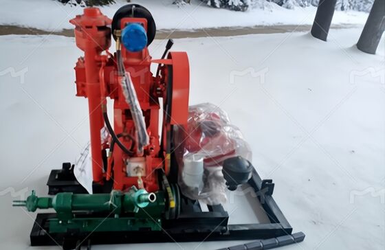 油圧式小型井戸掘削機 ST 50 ホイールマウント オプション