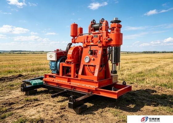 課題のある地質学分野 XY-1A 掘削機 ディーゼルエンジンリグ