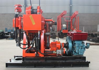 150mの深さの郊外の水追求のプロジェクトのための携帯用井戸の掘削装置機械