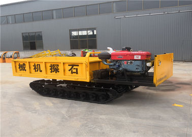 農業の機械類の小型クローラーは3輸送のためのトンによって追跡されるダンプを追跡します