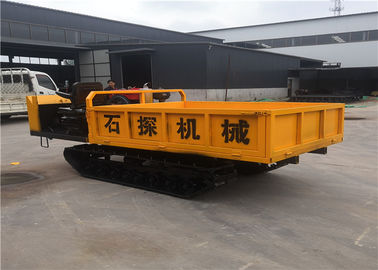 3Ton負荷Crawlereの運送可能なダンプ トラック ゴム製 トラック農業のクローラー ダンプカーの価格