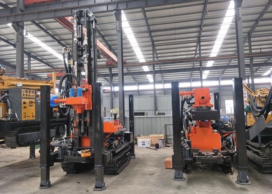 井戸180mのトラクターによって取付けられる掘削装置機械を
