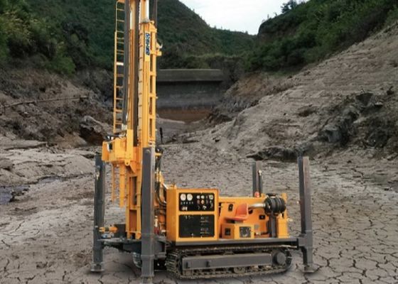 鋭い深さ400メートルの空気の回転式クローラー掘削装置