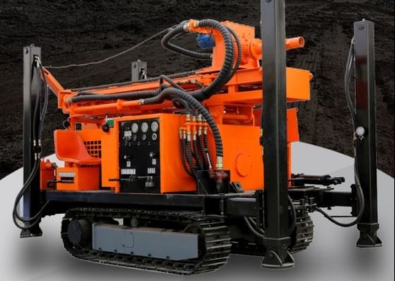 井戸のための180mのクローラー タイプ空気掘削装置