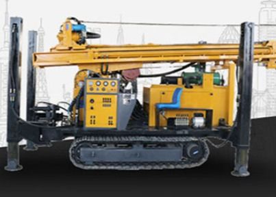 井戸の試錐孔の携帯用空気のディーゼル クローラーによって取付けられる掘削装置