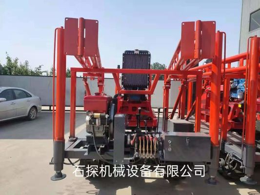 空気の高い足の打楽器のクローラーによって取付けられる掘削装置