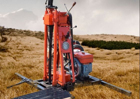 ST 50の土の軽量の車輪が付いているテストの掘削装置機械は深さ50メートルの取付けた
