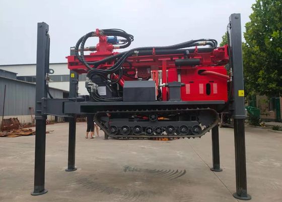 赤い色St 350は92kw 305mmのクローラーによって取付けられる掘削装置をメーターで計る