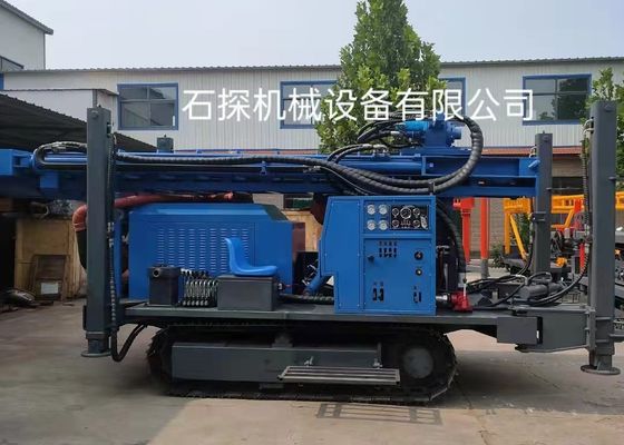 260m鋼鉄回転式105mmのポータブルの井戸の掘削装置機械