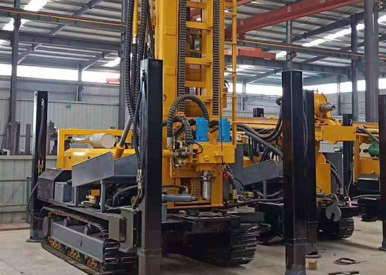 ST200 深度メートル パネウマティックドリリングリグ 産業用地下掘削孔