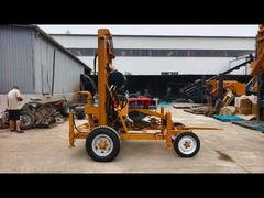 農業用水井戸ボーリング掘削装置 簡単な移動 120メートル