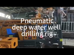 クローラー式ドリルリグ、3メートルドリルロッド付き、油圧式ボーリング掘削機