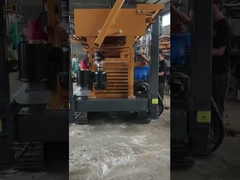 260m 地元熱ポンプ/車輪式気力水井掘削リグ