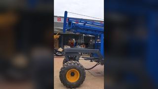 アフリカ向け高速井戸掘削機