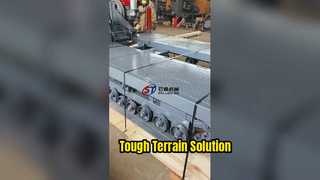 3 MT クローラー足回りの簡単な輸送